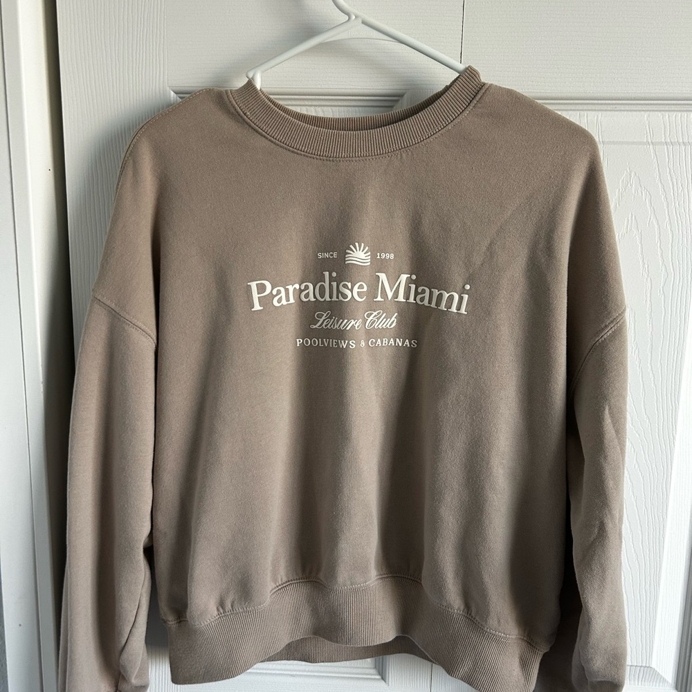 Garage Tan Sweatshirt